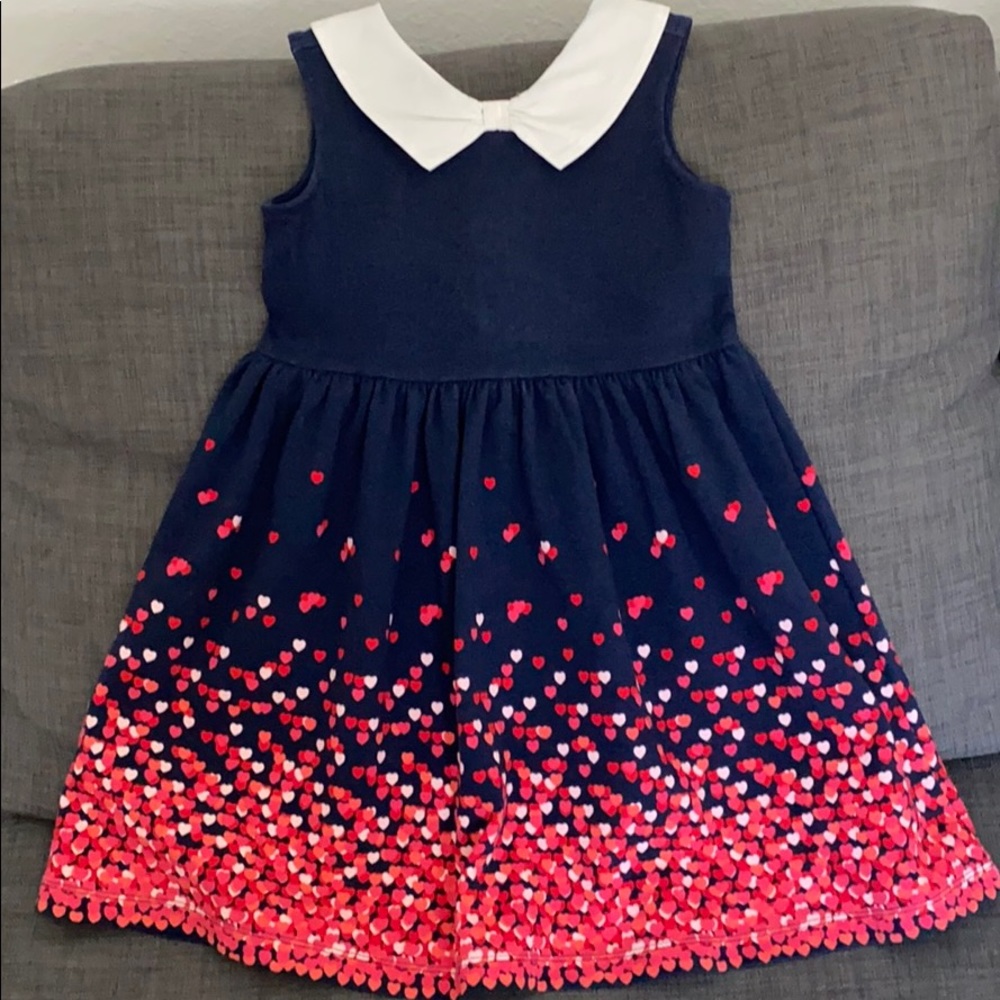 Navy blue girls dress size 5